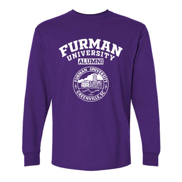 Furman University Dark SC LG Alumni Long Sleeve