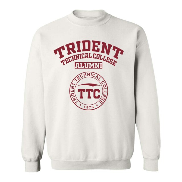 Trident Technical College Light SC LG Alumni Sweatshirt