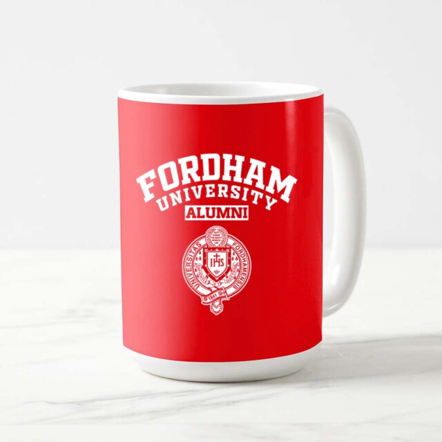 Fordham University NY LG Alumni Mug