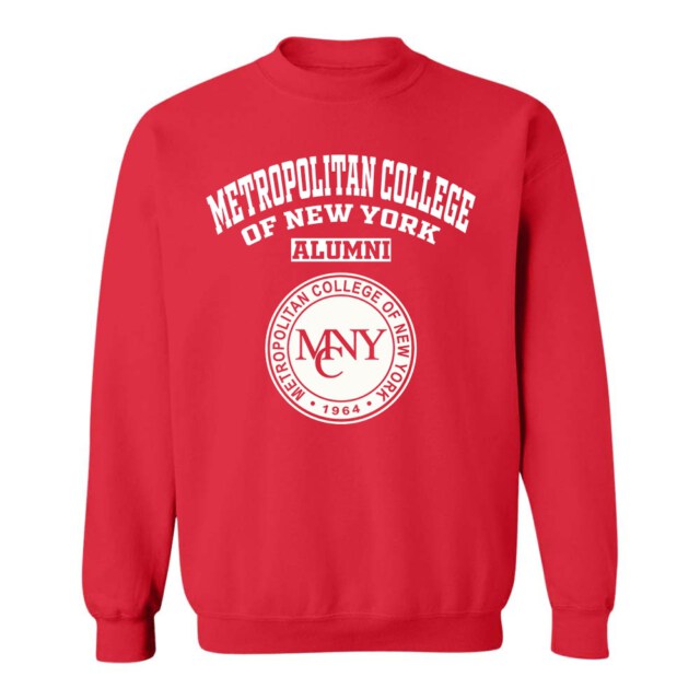 Metropolitan College of New York NY LG Alumni Sweatshirt
