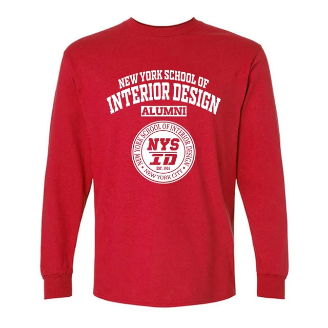 New York School of Interior Design NY LG Alumni Long Sleeve