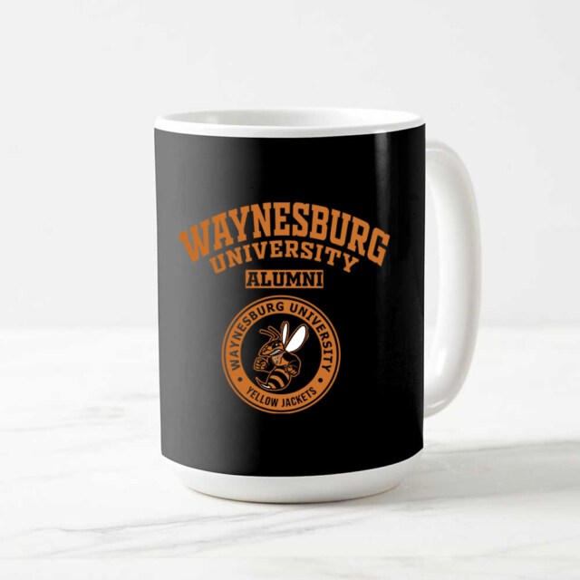 Waynesburg University Yellow Jackets PA LG Alumni Mug