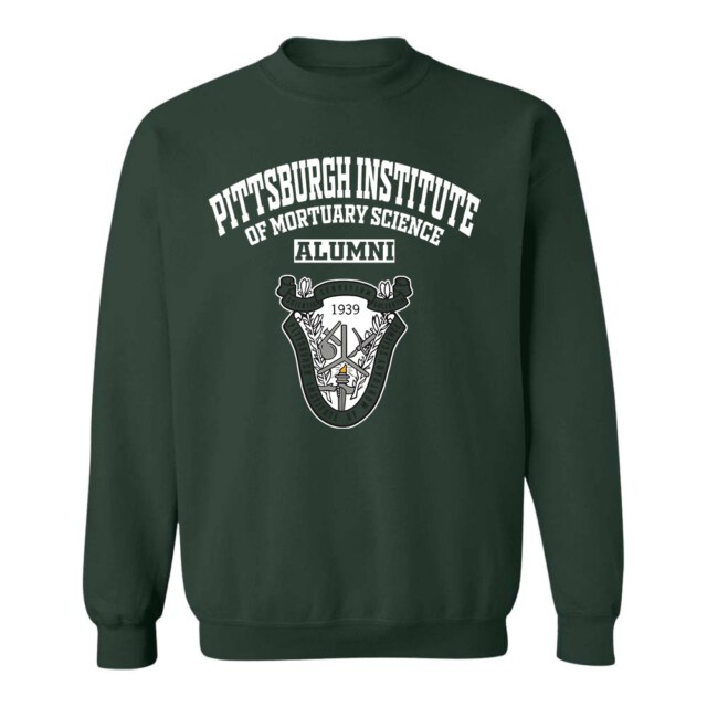 Pittsburgh Institute of Mortuary Science PA LG Alumni Sweatshirt