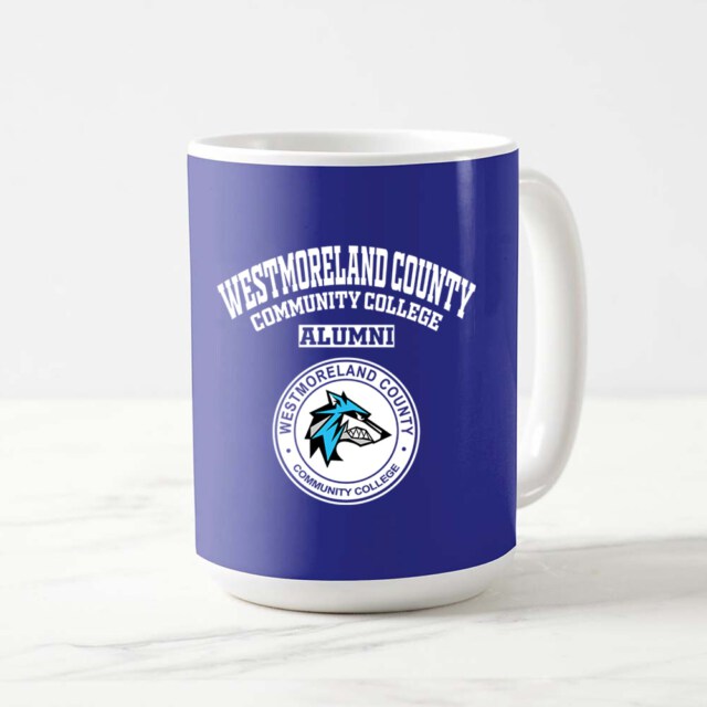 Westmoreland County Community College Wolfpack PA LG Alumni Mug