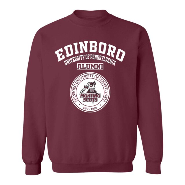 Edinboro University of Pennsylvania Fighting Scots PA LG Alumni Sweatshirt