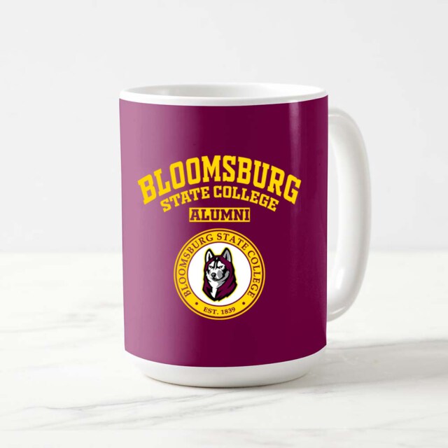Bloomsburg State College Huskies PA LG Alumni Mug
