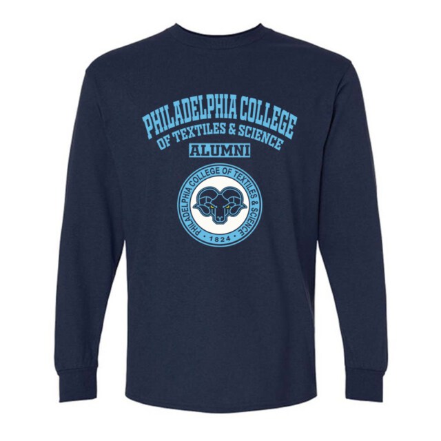Philadelphia College of Textiles & Science PA LG Alumni Long Sleeve