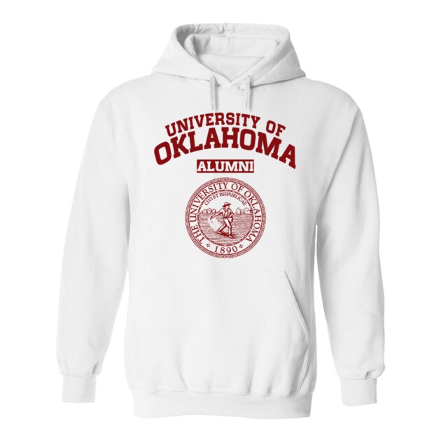 University of Oklahoma light OK LG Alumni Hoodie