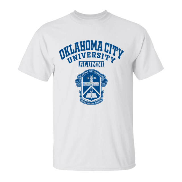 Oklahoma City University light OK LG Alumni T Shirt