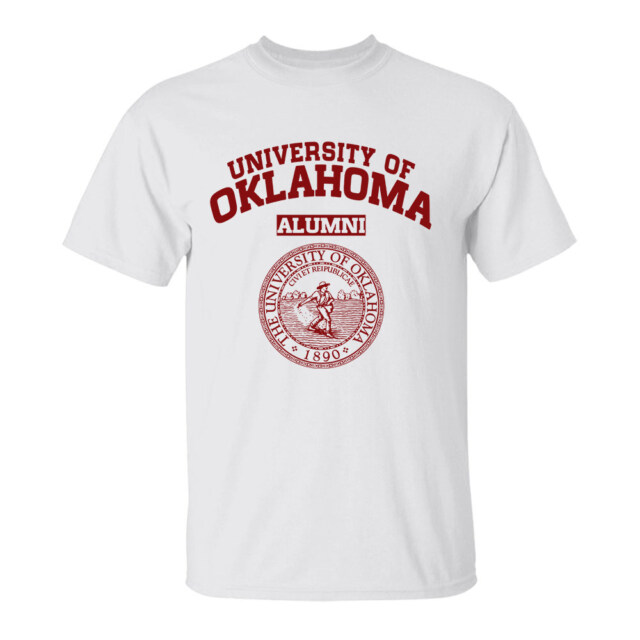 University of Oklahoma light OK LG Alumni T Shirt
