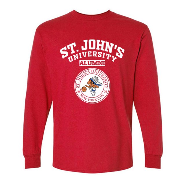 St. John's University Redmen NY LG Alumni Long Sleeve