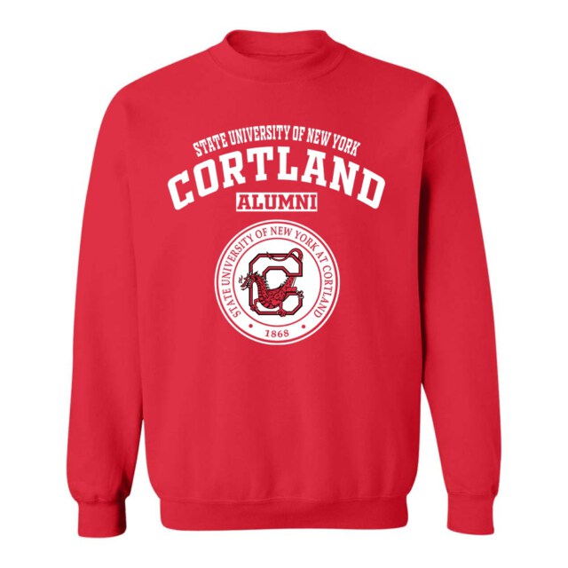 SUNY Cortland Red Dragons NY LG Alumni Sweatshirt