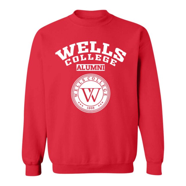 Wells College Dark NY LG Alumni Sweatshirt