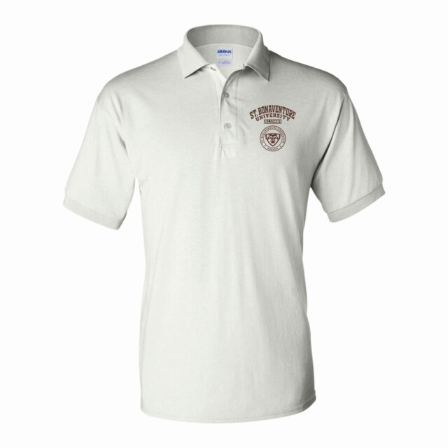 St. Bonaventure University Bonnies light NY LG Alumni Polo