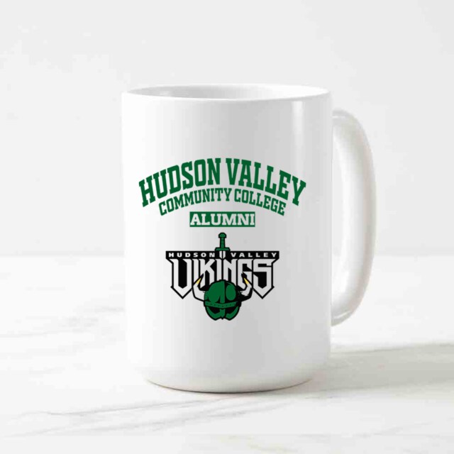 Hudson Valley Community College Light NY LG Alumni Mug
