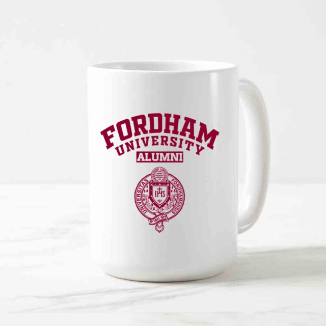 Fordham University Light NY LG Alumni Mug
