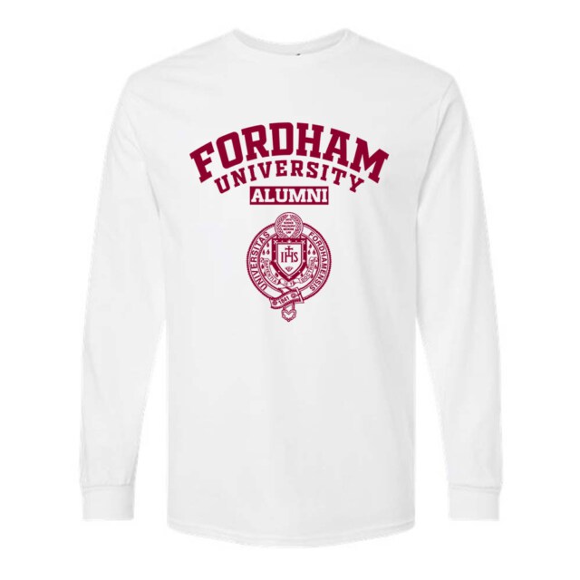 Fordham University Light NY LG Alumni Long Sleeve