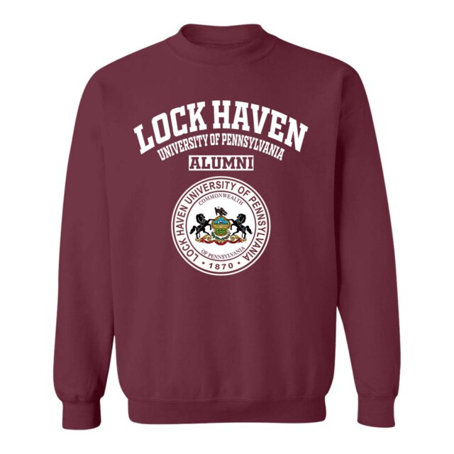 Lock Haven University of Pennsylvania PA LG Alumni Sweatshirt