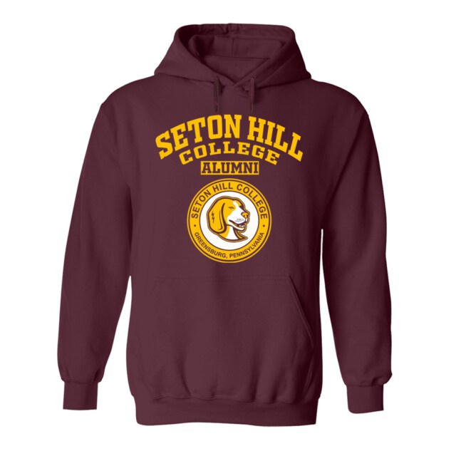 Seton Hill College Spirits PA LG Alumni Hoodie
