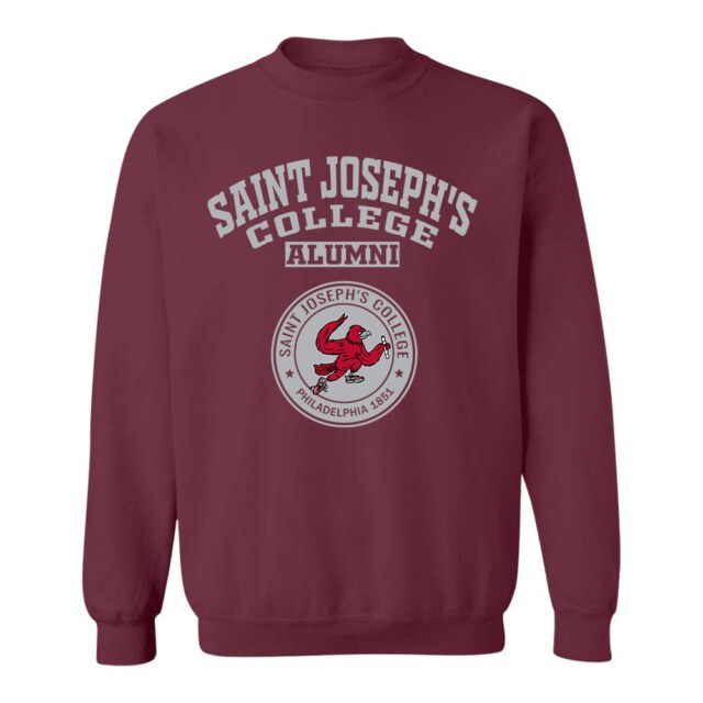 Saint Joseph's College Hawks PA LG Alumni Sweatshirt