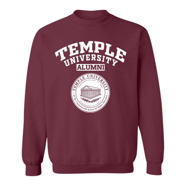 Temple University TU PA LG Alumni Sweatshirt