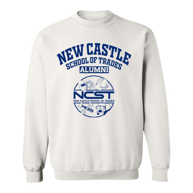 New Castle School of Trades Light PA LG Alumni Sweatshirt