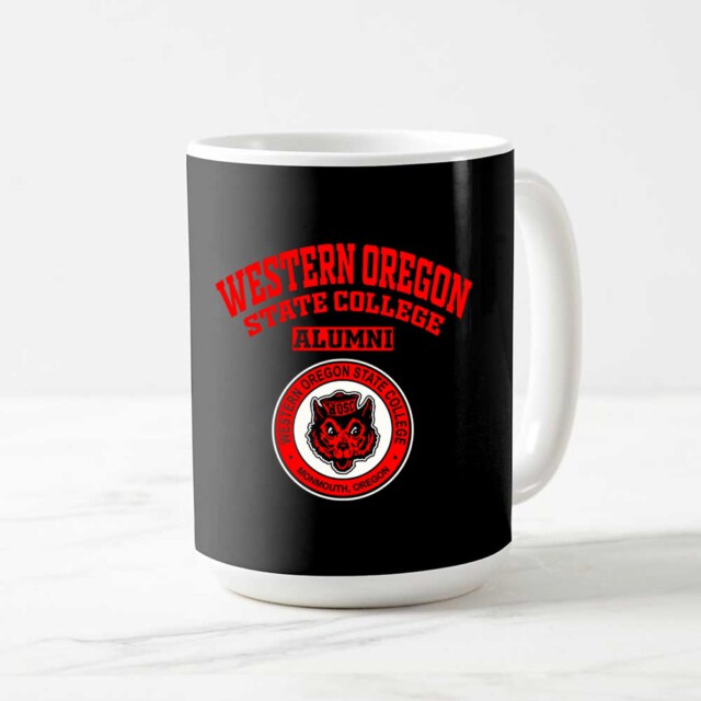 Western Oregon State College OR LG Alumni Mug