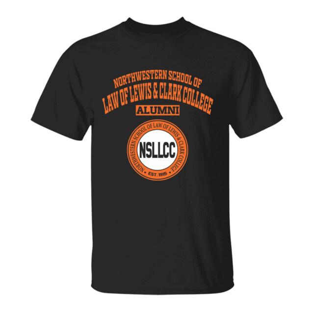 Northwestern School of Law of Lewis & Clark College OR LG Alumni T Shirt