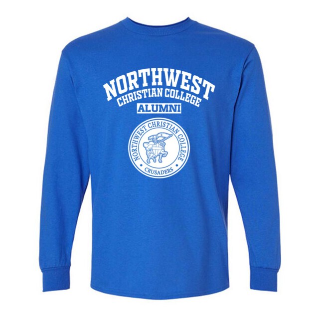Northwest Christian College Crusaders OR LG Alumni Long Sleeve