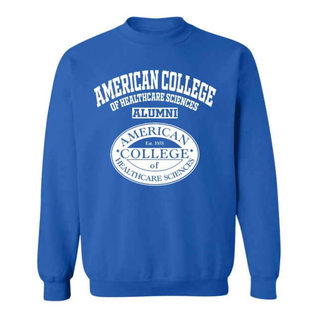 American College of Healthcare Sciences OR LG Alumni Sweatshirt