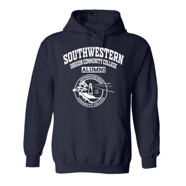 Southwestern Oregon Community College Dark OR LG Alumni Hoodie