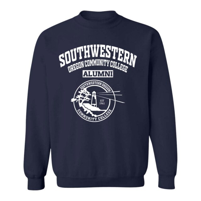 Southwestern Oregon Community College Dark OR LG Alumni Sweatshirt