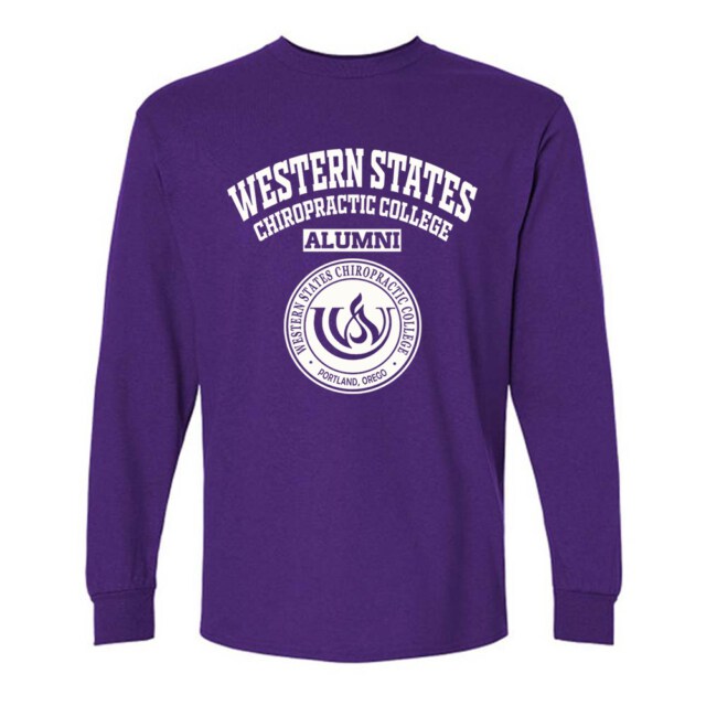 Western States Chiropractic College OR LG Alumni Long Sleeve