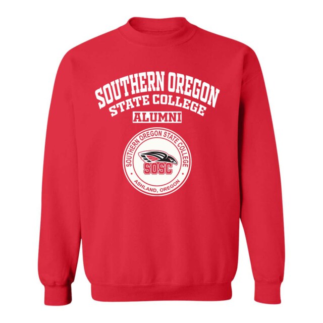 Southern Oregon State College Raiders OR LG Alumni Sweatshirt