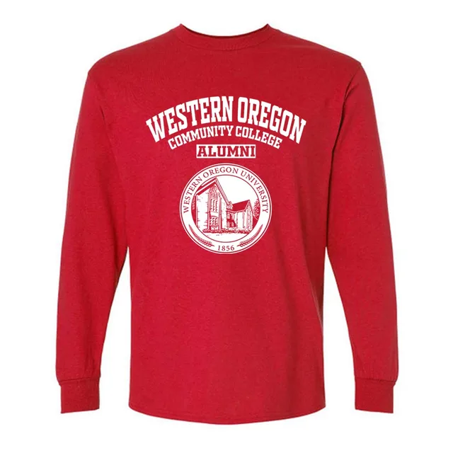 Western Oregon University OR LG Alumni Long Sleeve