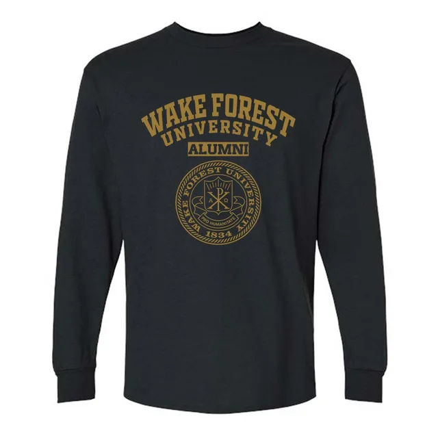 Wake Forest University Dark NC LG Alumni Long Sleeve