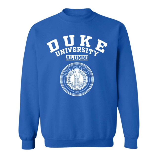 Duke University Dark NC LG Alumni Sweatshirt