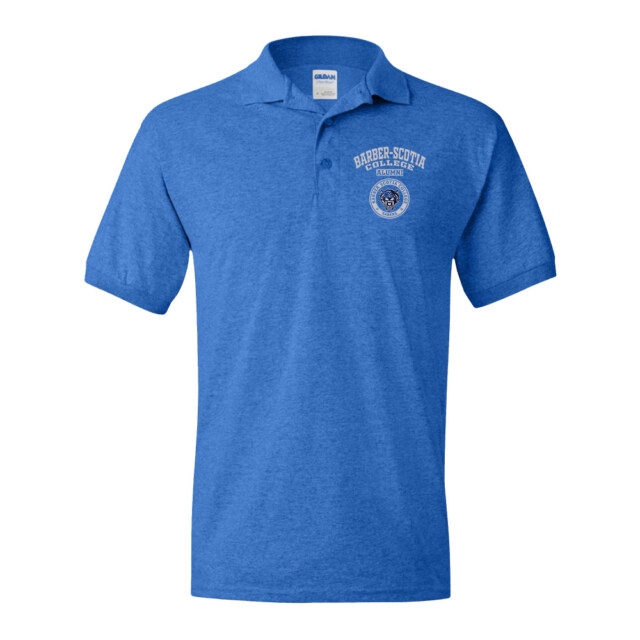 Barber Scotia College Sabers NC LG Alumni Polo