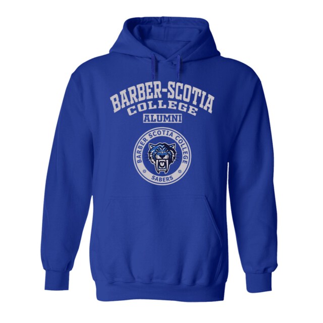 Barber Scotia College Sabers NC LG Alumni Hoodie