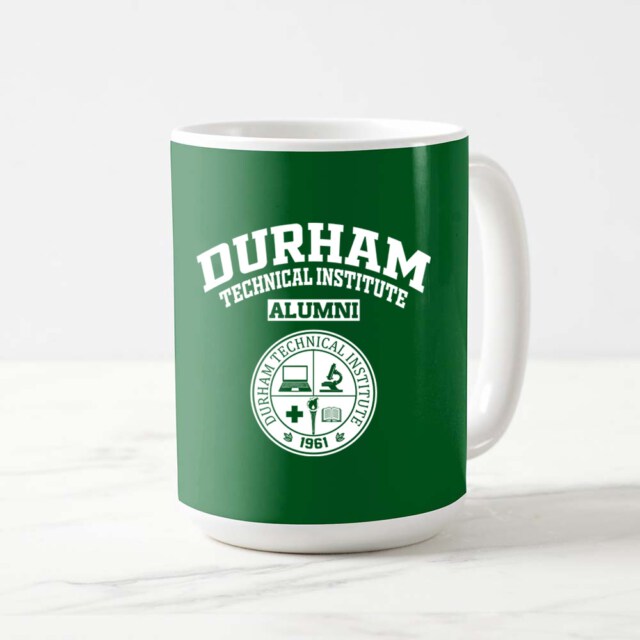 Durham Technical Institute NC LG Alumni Mug
