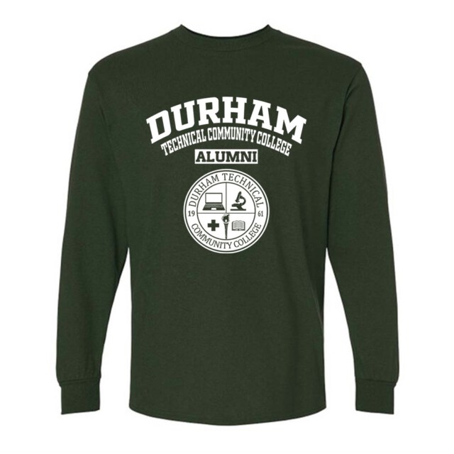 Durham Technical Community College NC LG Alumni Long Sleeve