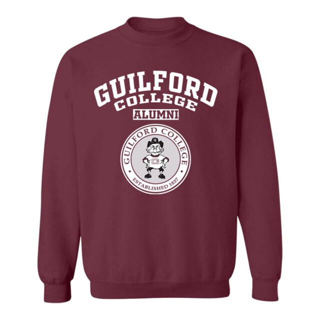 Guilford College Quakers NC LG Alumni Sweatshirt