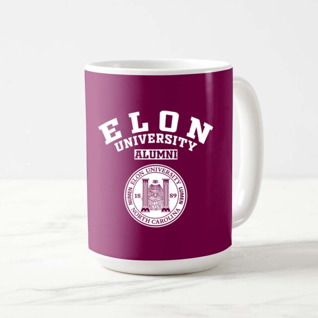 Elon University NC LG Alumni Mug