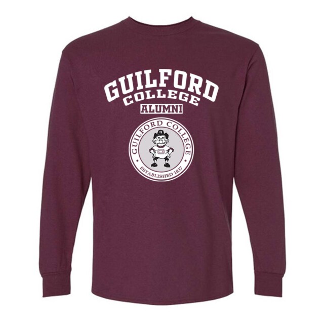 Guilford College Quakers NC LG Alumni Long Sleeve