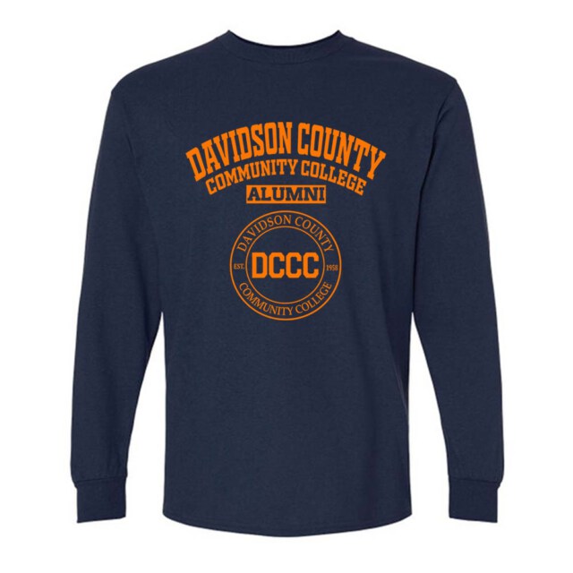Davidson County Community College NC LG Alumni Long Sleeve