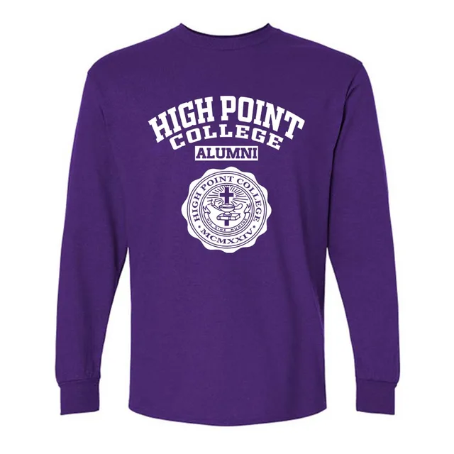 High Point College NC LG Alumni Long Sleeve