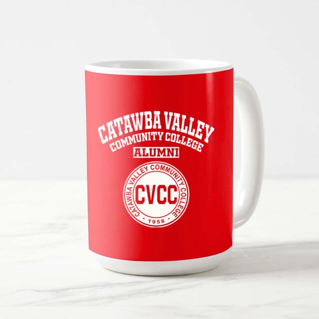 Catawba Valley Community College NC LG Alumni Mug