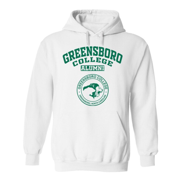 Greensboro College Pride Light NC LG Alumni Hoodie