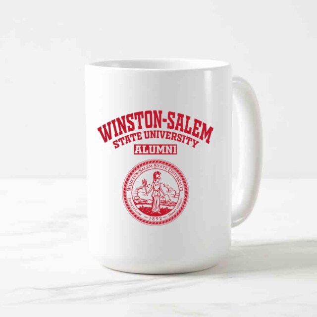 Winston Salem State University Light NC LG Alumni Mug