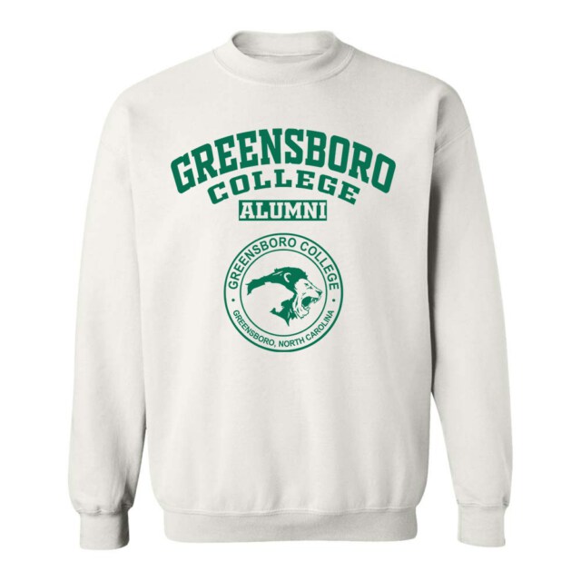 Greensboro College Pride Light NC LG Alumni Sweatshirt